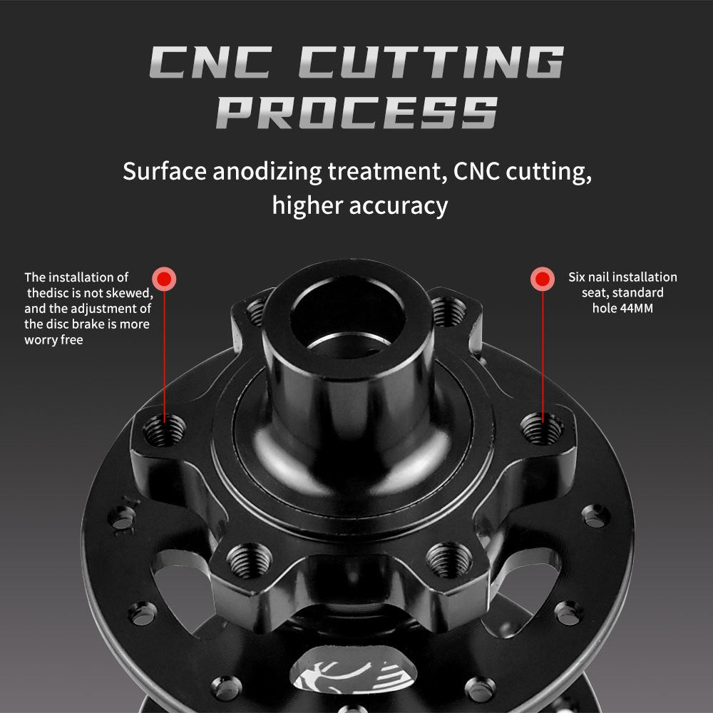 TANKE TH230 Rennrad-Rad 24H, geeignet für 8-12 Sekunden Durchgangsachse 100x12 142x12MM