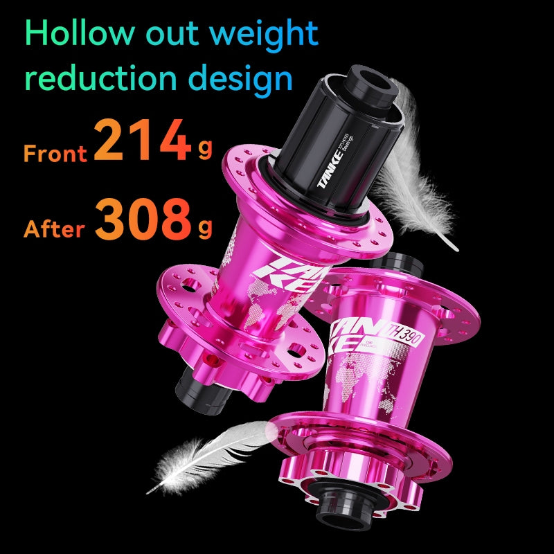 2025 New 120 Click TANKE Th390 MTB Hub, 6 Claw 6 Bearings, 32/36H, Disc Brake, 7-12 Speed, QR/142mm