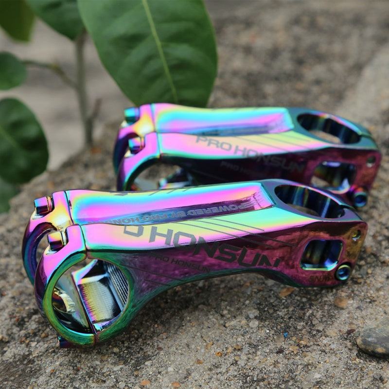 Potencia de bicicleta de montaña TANKE de aleación de aluminio CNC, 17 grados, 70 mm/90 mm, 31,8 x 28,6 mm, para XC, MTB, AM, manillar de bicicleta