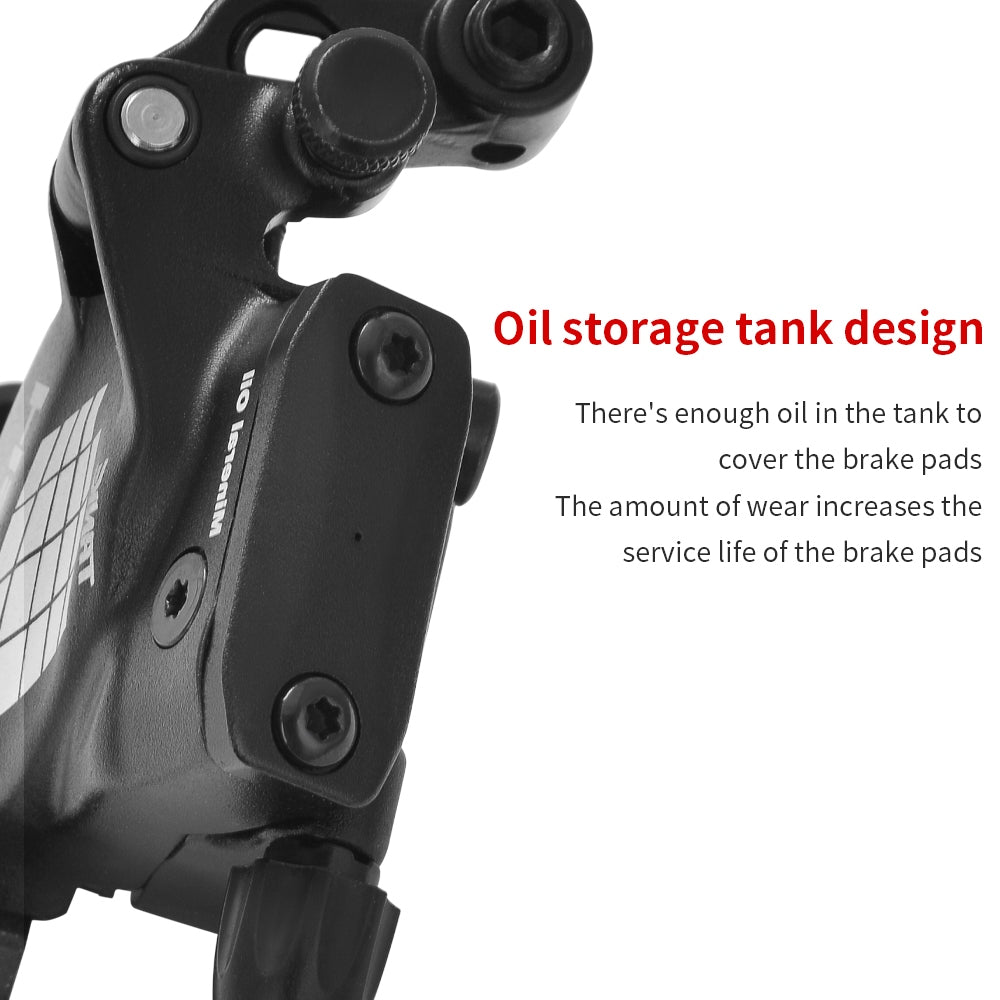 Pinzas de presión de aceite para freno de disco hidráulico TANKE, juego de frenos para bicicleta de carretera RUSH, delanteras y traseras, 160 mm, para scooter y bicicleta