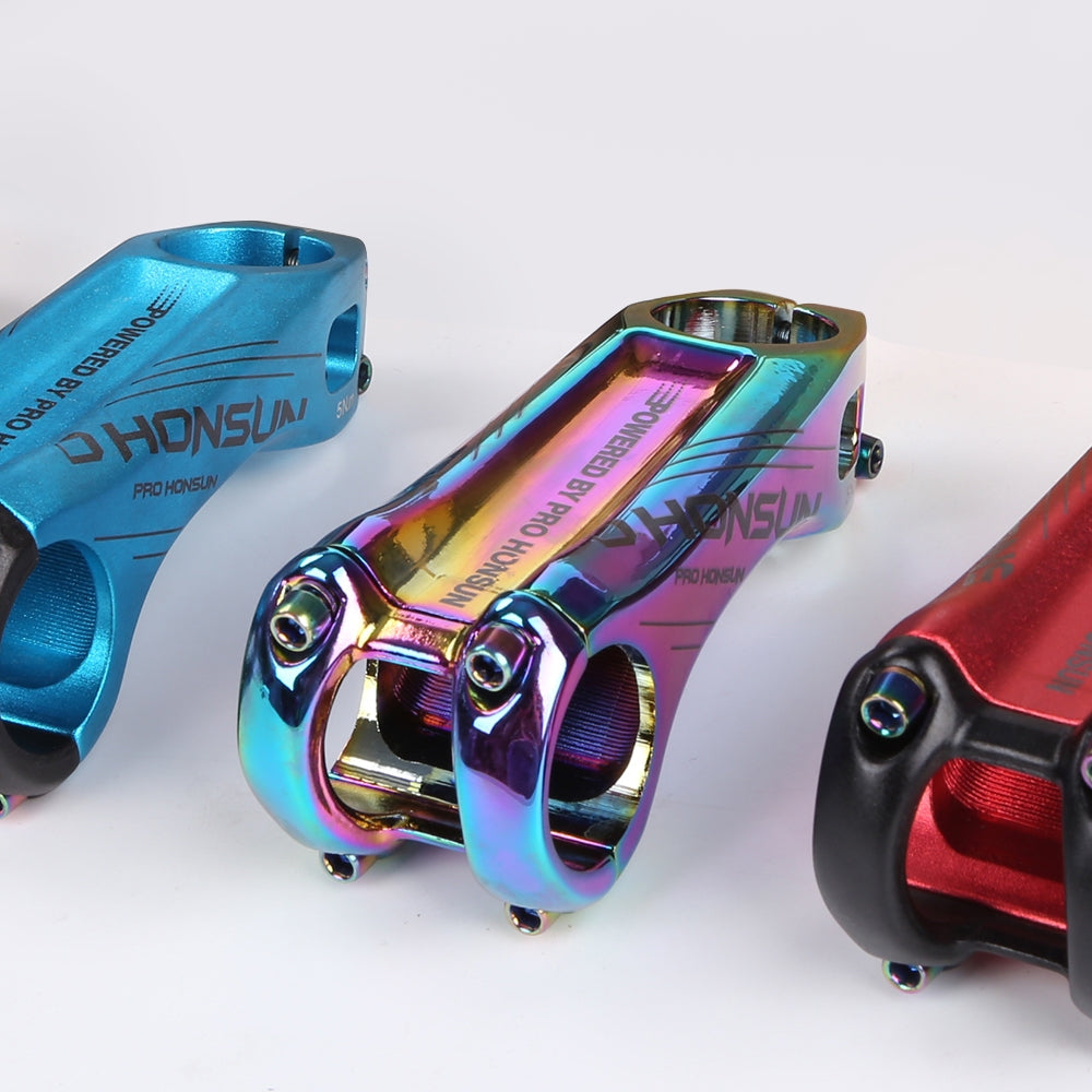 Potencia de bicicleta de montaña TANKE de aleación de aluminio CNC, 17 grados, 70 mm/90 mm, 31,8 x 28,6 mm, para XC, MTB, AM, manillar de bicicleta