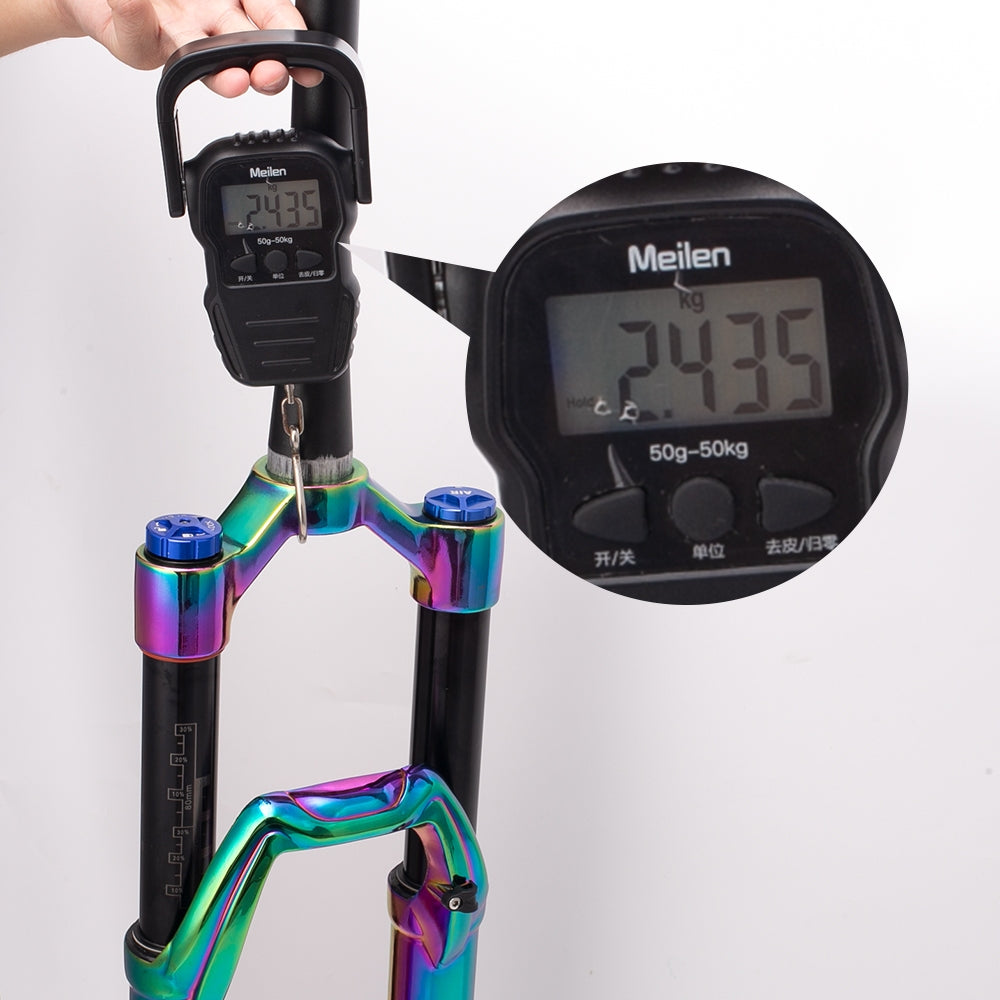 TANKE MTB Stoßdämpfung Vorderradgabel Aluminiumlegierung Luftölfederung 27,5 29 Zoll Fahrradgabel konisches Rohr Boost 36 mm ROHR 160 mm