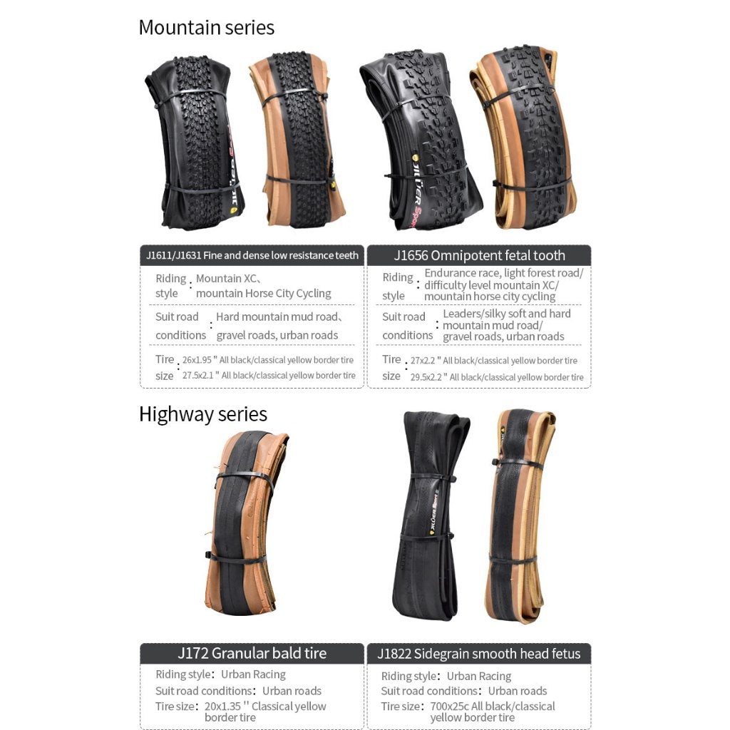 TANKE JILUER MTB Road Bicycle Tire