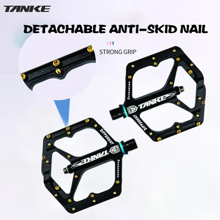 TANKE TP-50 Pedale Sepeda MTB Aluminiumlegierung rutschfeste Fahrradpedale Fahrradpedal Fahrradpedal