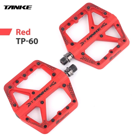 TANKE MTB Bike Nylon Pedal Erweitern Nicht-slip DU + 1 Lager Fahrrad Mountainbike Off-road Radfahren Zubehör universal BMX Platfor