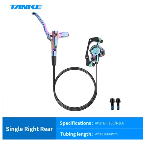 Frenos hidráulicos TANKE MT200 Freno MTB Freno de disco hidráulico 800/1450 mm Frenos de abrazadera de montaña