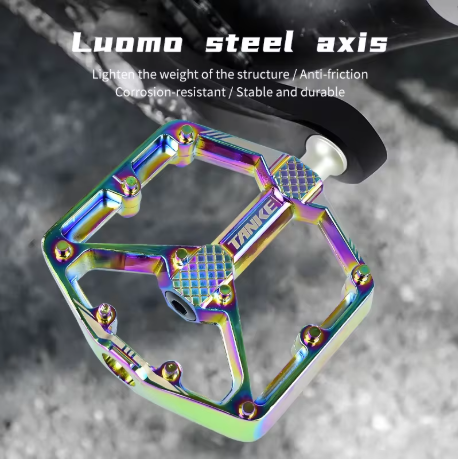 TANKE Fahrradpedale Versiegelt 3 Lager Rutschfeste Pedale Mountain Road Bike Alloy Platform MTB Pedal Radfahren Ultraleicht Anti-Rutsch