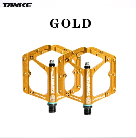 TANKE TP-50 Pedale Sepeda MTB Aluminiumlegierung rutschfeste Fahrradpedale Fahrradpedal Fahrradpedal