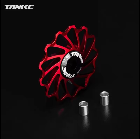 Rueda de bicicleta de montaña de cerámica TANKE 11T 13T 15T 17T AL7075 CNC con polea de transmisión trasera para carretera