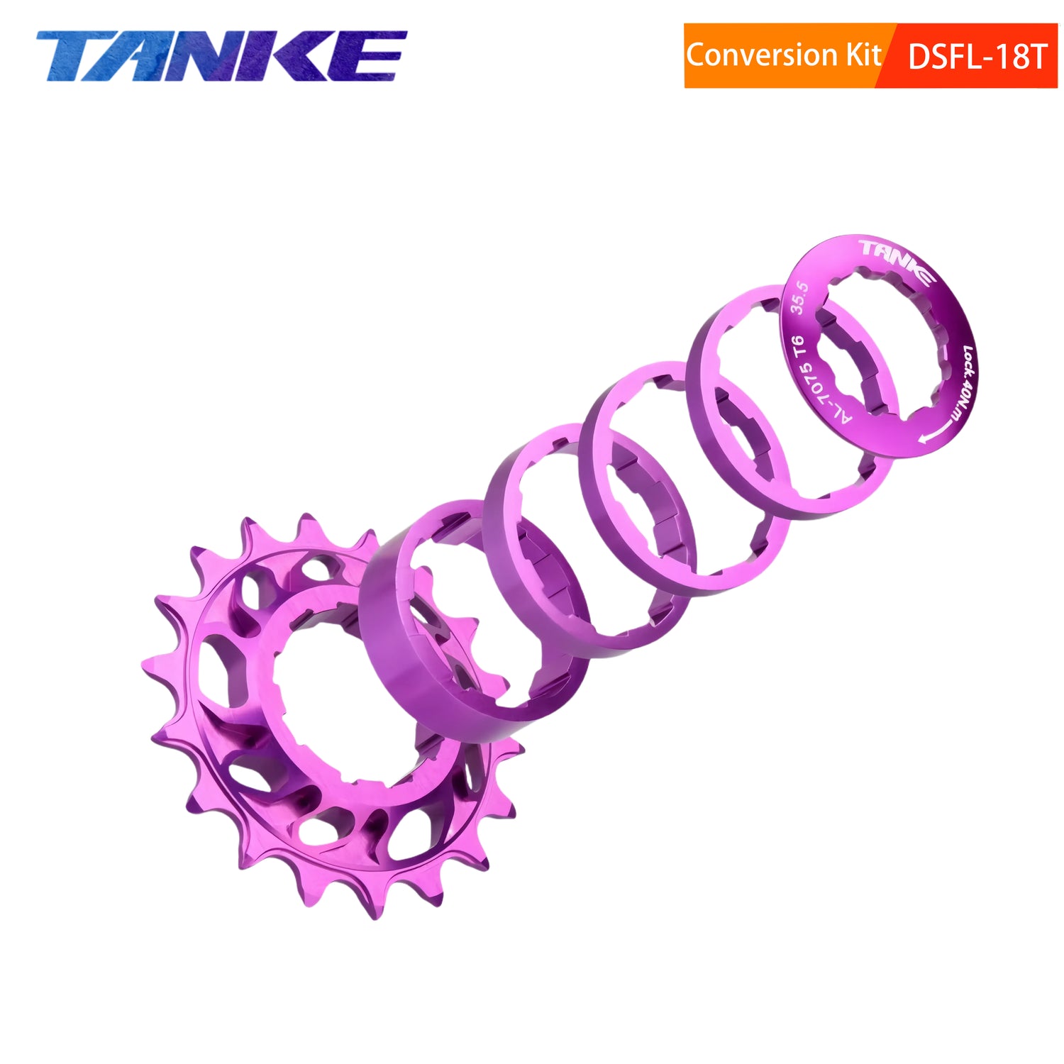 TANKE mountain/road bike flywheel teeth