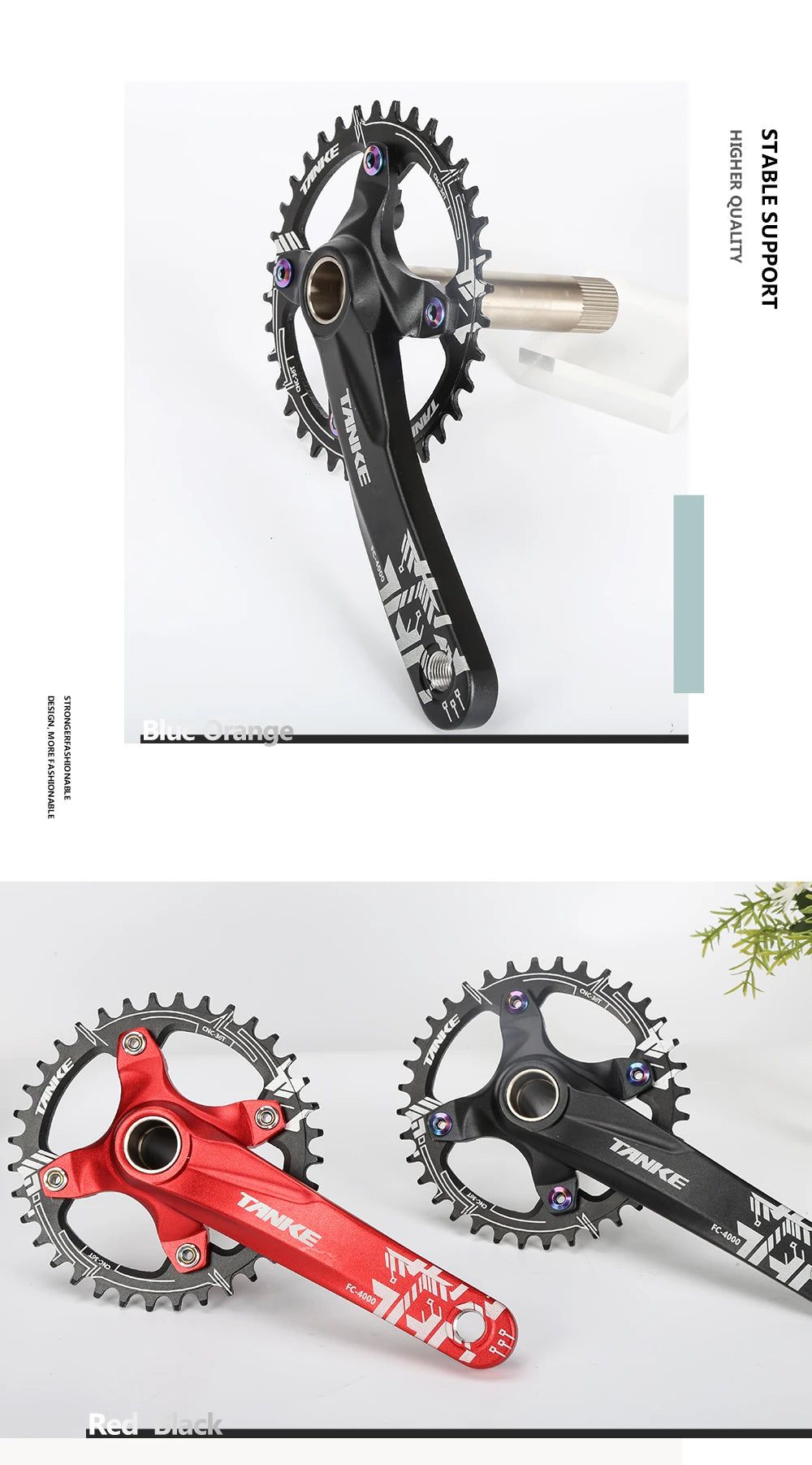 TANKE MTB Bicycle Crank FC4000