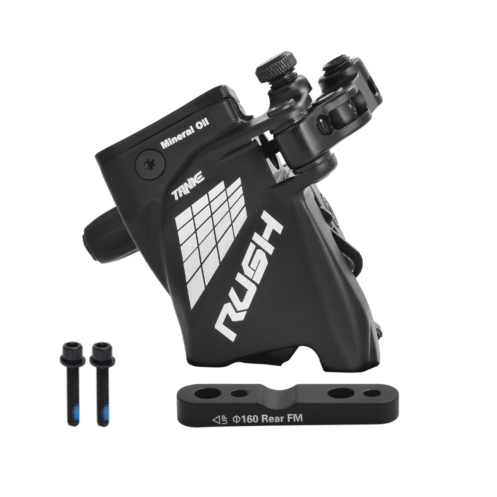 Pinzas de presión de aceite para freno de disco hidráulico TANKE, juego de frenos para bicicleta de carretera RUSH, delanteras y traseras, 160 mm, para scooter y bicicleta