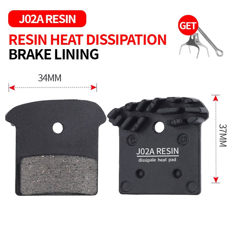 MTB bicycle disc brake pads