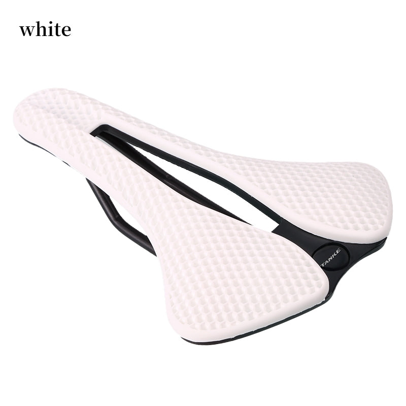 TANKE MTB-Rennradsattel, Wabenstruktur, atmungsaktiv, leicht, langlebig, verschleißfest, ähnlich einem 3D-gedruckten, nachtleuchtenden Reitsitz