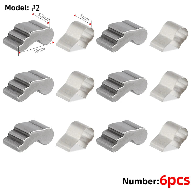 TANKE 3/6P Fahrradnabensperrklinken, Universal-Freilauffederklaue, MTB/Rennrad-Kassettennaben aus Edelstahl
