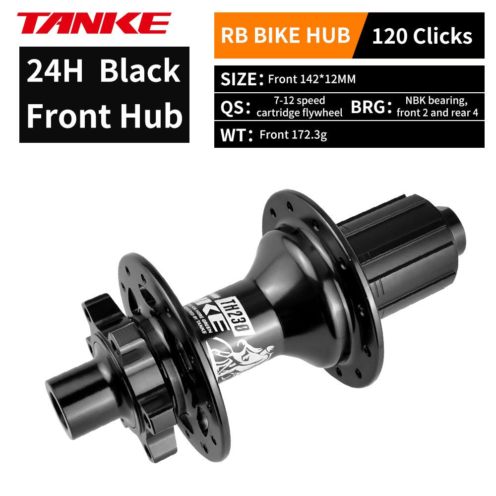 TANKE TH230 Rennrad-Rad 24H, geeignet für 8-12 Sekunden Durchgangsachse 100x12 142x12MM