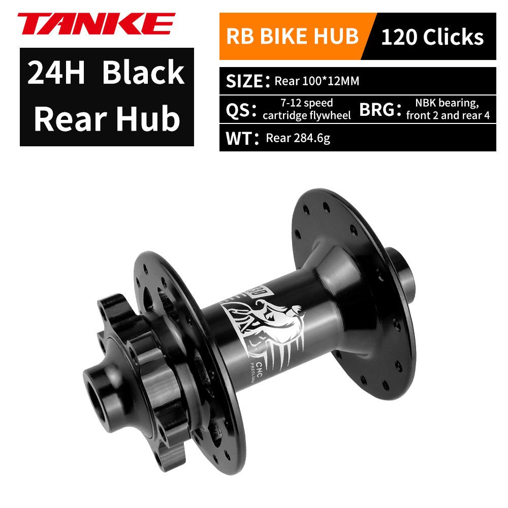 TANKE TH230 Rennrad-Rad 24H, geeignet für 8-12 Sekunden Durchgangsachse 100x12 142x12MM