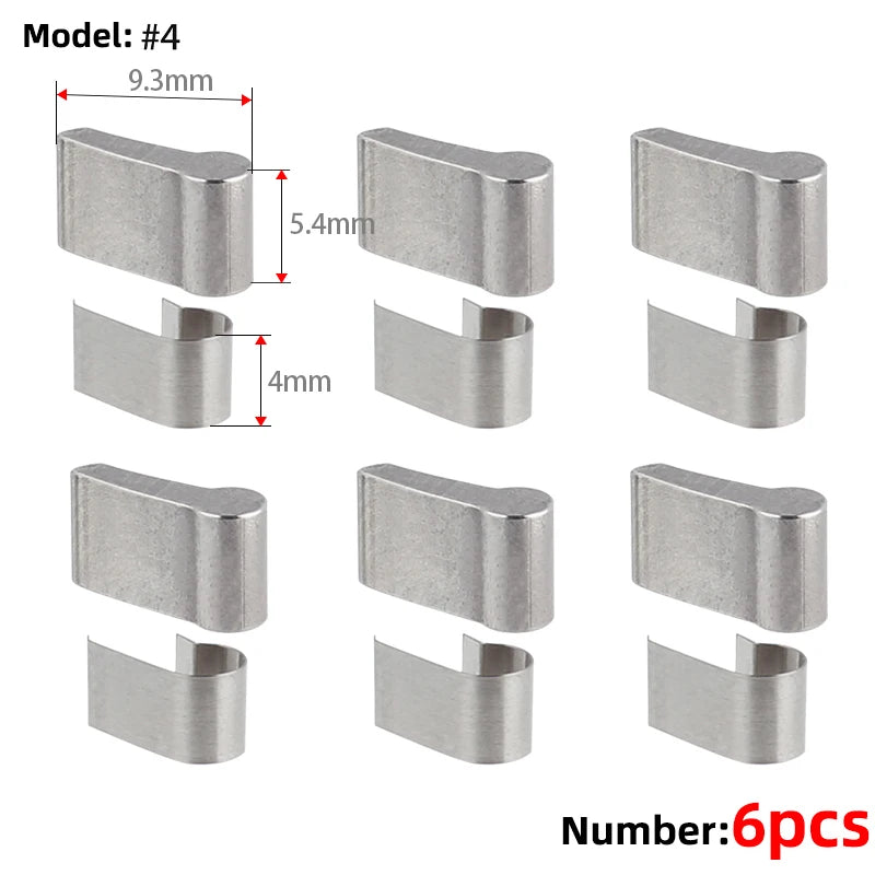 TANKE 3/6P Fahrradnabensperrklinken, Universal-Freilauffederklaue, MTB/Rennrad-Kassettennaben aus Edelstahl