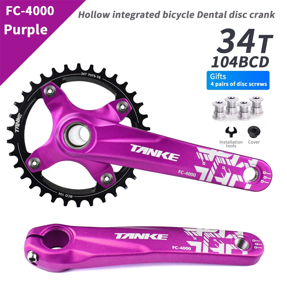 TANKE MTB Bicycle Crank FC4000