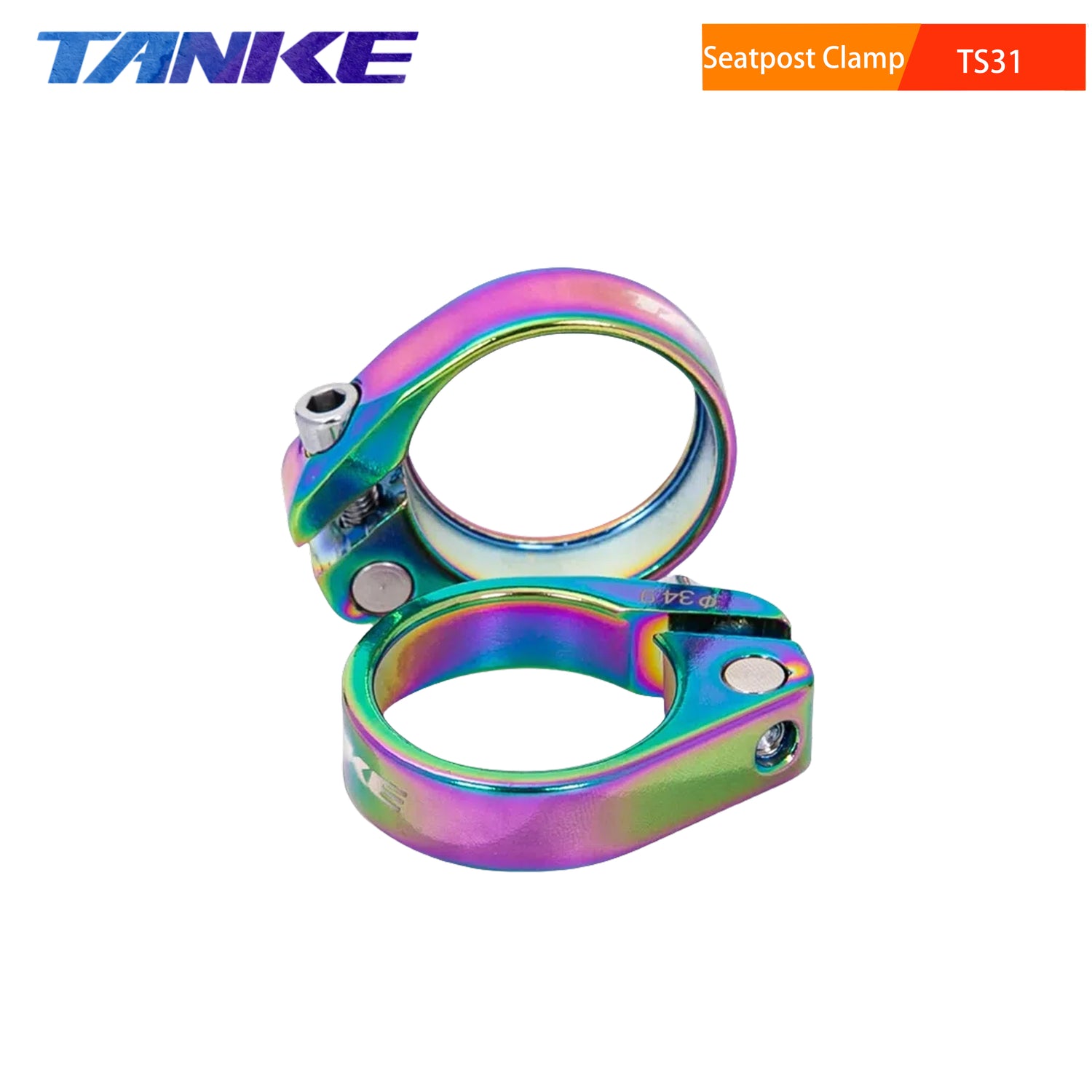 TANKE MTB Rennrad Sattelstütze Clamp28,6 Mm 31,8 Mm 34,9 Mm Berg Aluminium Legierung Ultra Licht Klemme Sitz Teile Post Halter