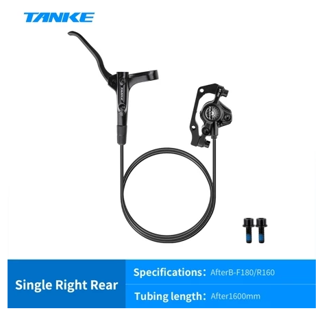 Frenos hidráulicos TANKE MT200 Freno MTB Freno de disco hidráulico 800/1450 mm Frenos de abrazadera de montaña