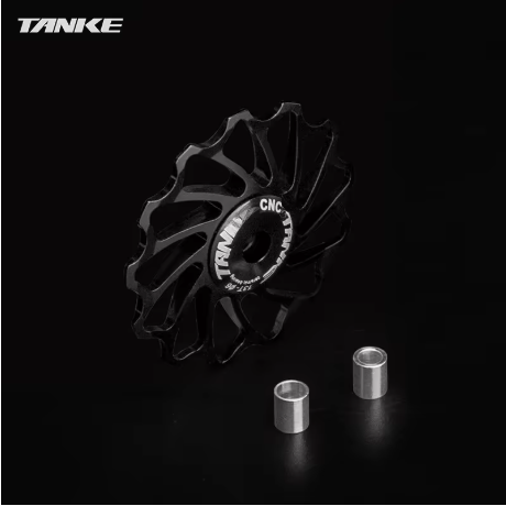Rueda de bicicleta de montaña de cerámica TANKE 11T 13T 15T 17T AL7075 CNC con polea de transmisión trasera para carretera