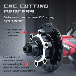 TANKE MTB Hub Sealed Bearing32 36 Löcher NBK Cubo Mountainbike Scheibenbremse Aluminiumlegierung Fahrradnabe