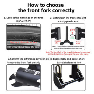 TANKE's latest 32 MTB bicycle front fork