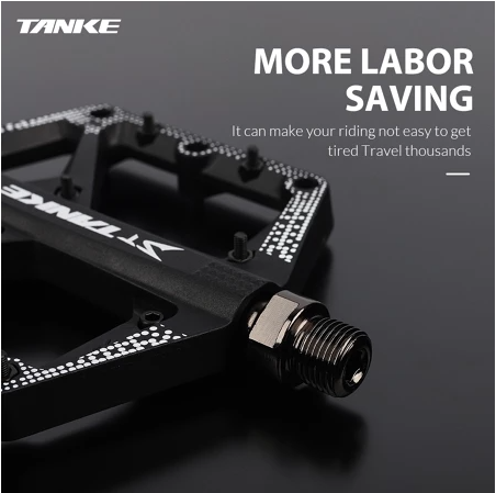 TANKE MTB Bike Nylon Pedal Erweitern Nicht-slip DU + 1 Lager Fahrrad Mountainbike Off-road Radfahren Zubehör universal BMX Platfor