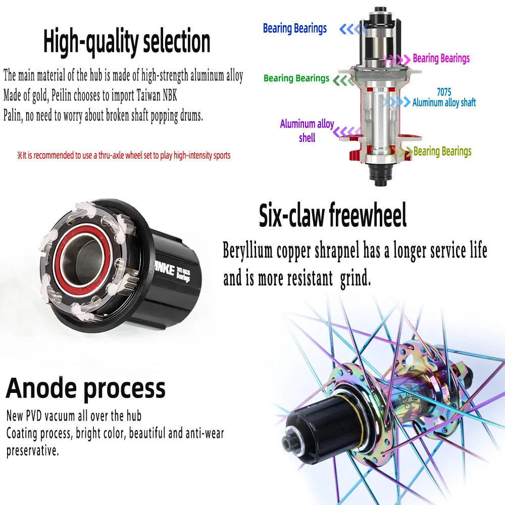 TANKE Th240 MTB wheel hub