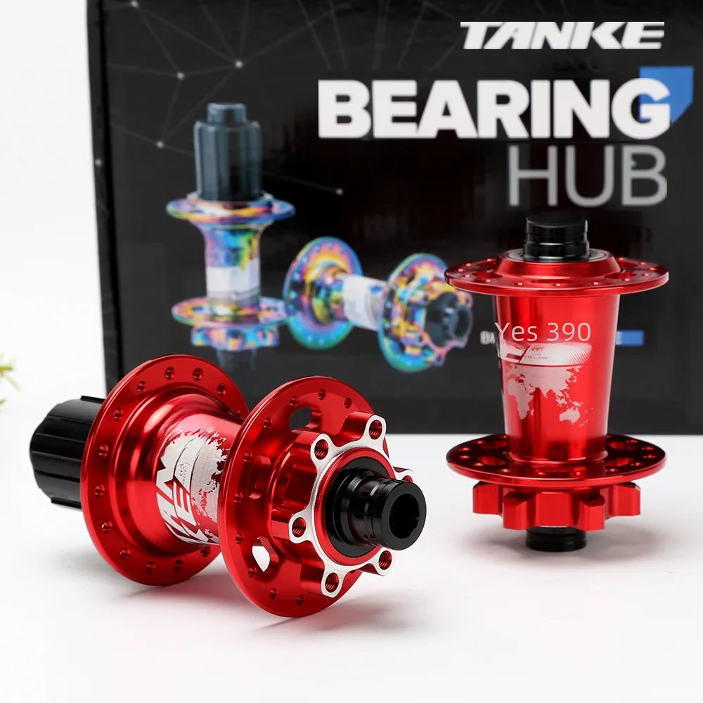 2025 New 120 Click TANKE Th390 MTB Hub, 6 Claw 6 Bearings, 32/36H, Disc Brake, 7-12 Speed, QR/142mm