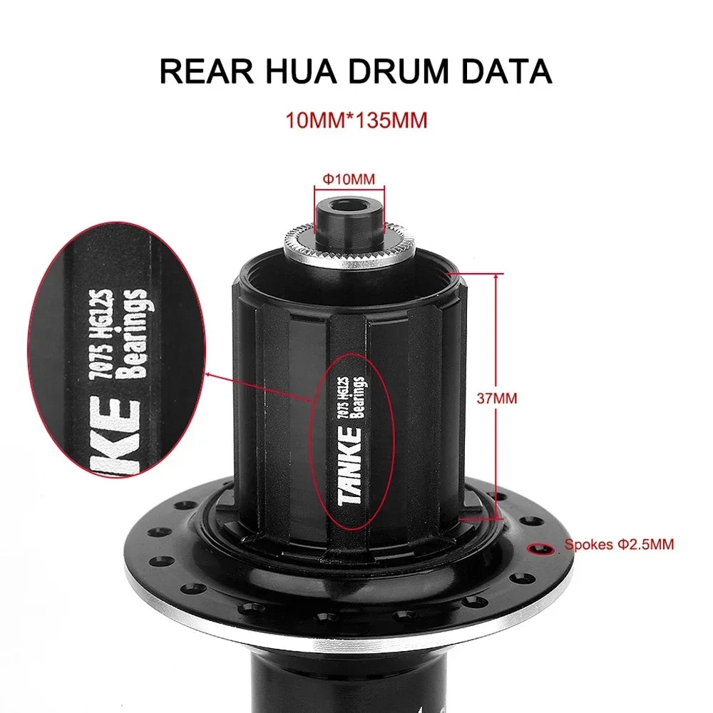 TANKE Th240 MTB wheel hub