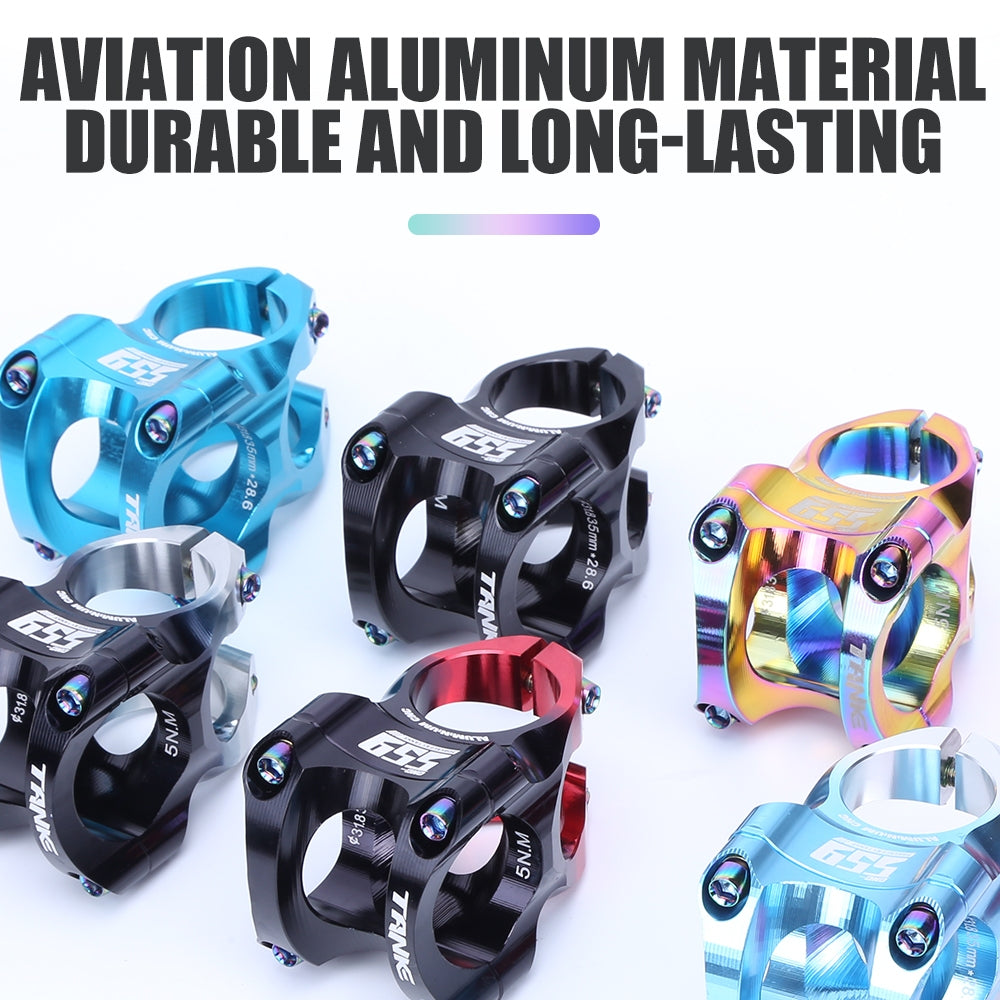 TANKE-MTB35mm handle CNC 0 degree up, FR AM Enduro, 31.8mm, 28.6mm steering gear mountain bike parts