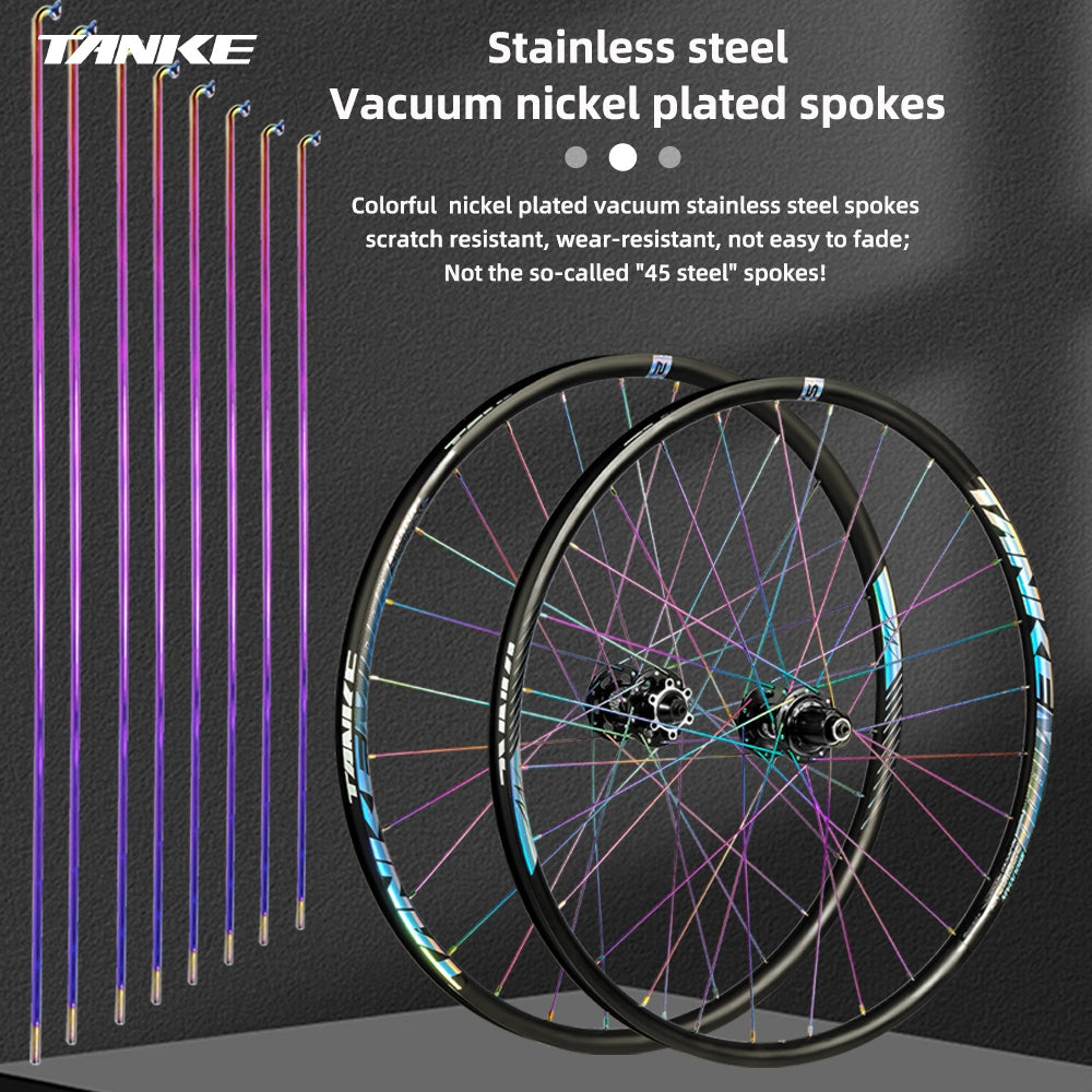 36PCS TANKE Bicycle colorful Spokes