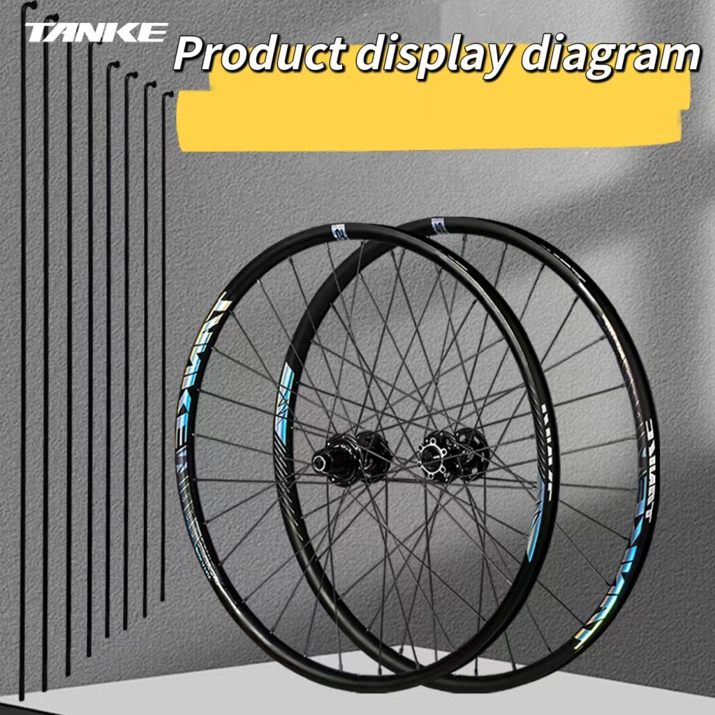 36PCS TANKE Spokes Bicycle Spokes w/Nipples 26 27.5 29 Mountain Bike MTB Wheel Spokes