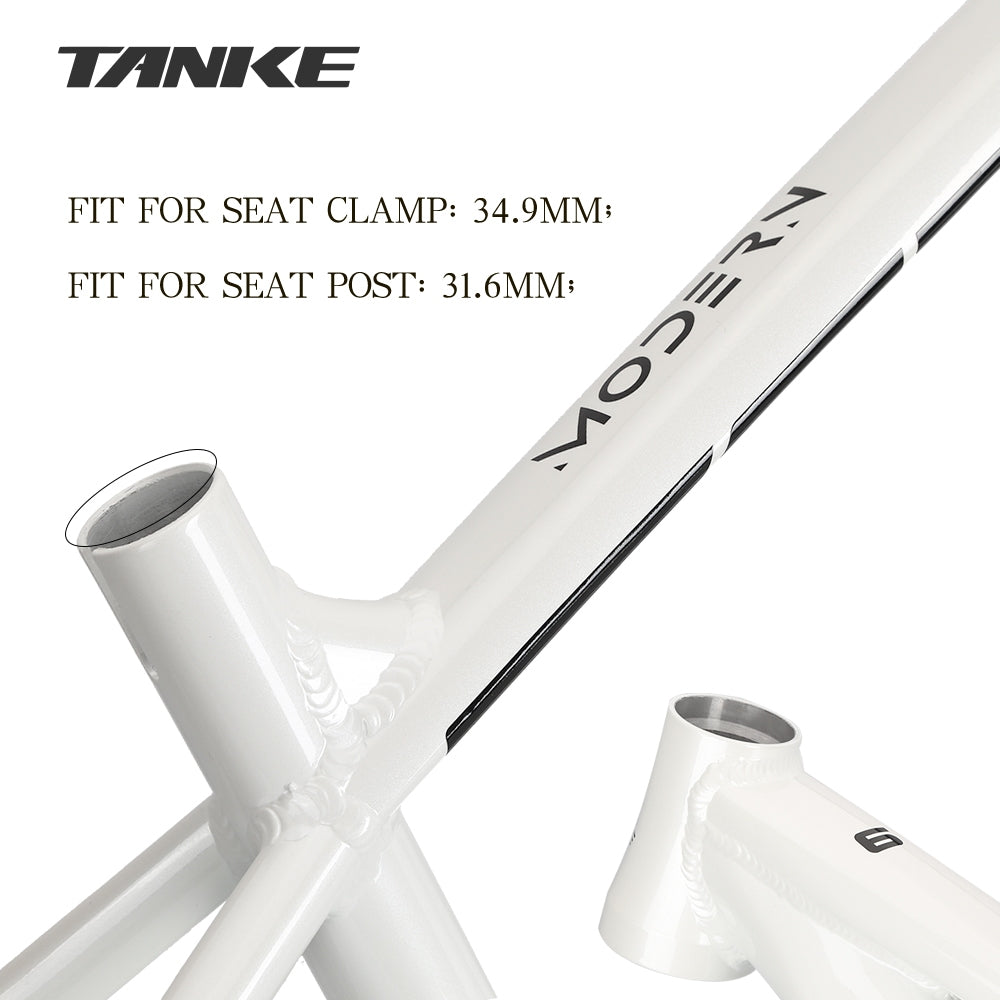 TANKE Mountain Bike Frame Fixed Gear Carrier Kit MTB 29er 19inch Disc brake Aluminum alloy bicycle Frame Multi-Color Options