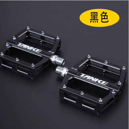 Pedales de bicicleta TANKE TP-20 ultraligeros de aleación de aluminio, coloridos, con rodamientos huecos antideslizantes, accesorios para bicicleta de montaña, pedales MTB 