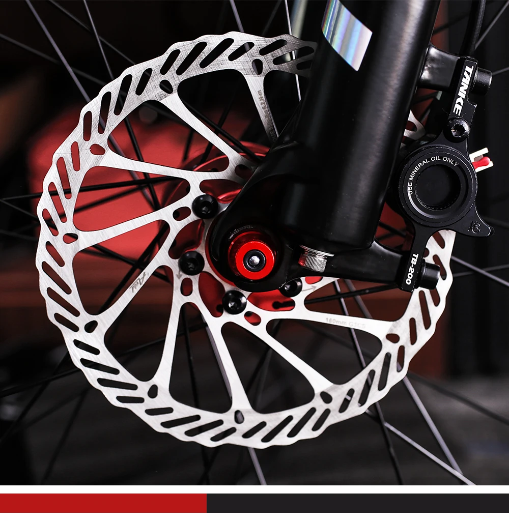 Disco de freno de bicicleta TANKE (140 mm, 160 mm, 180 mm y 203 mm) G3 por pieza 