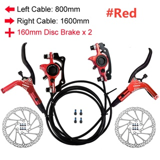 TANKE MTB Bicycle Hydraulic Disc Brake 160Mm Rotor Oil Caliper Plate Front And Rear Mountain Bike Clamp Cnc Parts With