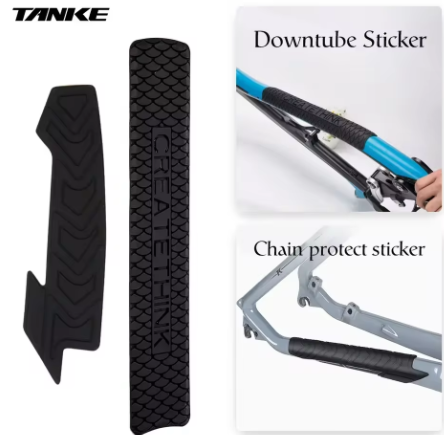Protector de cadena para bicicleta de montaña/carretera TANKE: funda protectora antideslizante y resistente a arañazos.