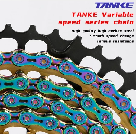 Cadena TANKE X11 para bicicleta de montaña, 10 velocidades, 8, 9, 10, 11 y 12 velocidades, compatible con Shimano y Sram. 