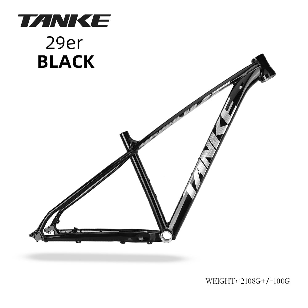 TANKE Mountain Bike Frame Fixed Gear Carrier Kit MTB 29er 19inch Disc brake Aluminum alloy bicycle Frame Multi-Color Options