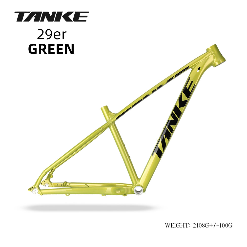 TANKE Mountain Bike Frame Fixed Gear Carrier Kit MTB 29er 19inch Disc brake Aluminum alloy bicycle Frame Multi-Color Options