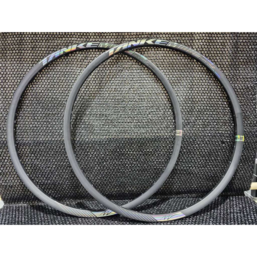 Llanta de bicicleta TANKE WTB (2 piezas) de doble pared con ojales para bicicleta de montaña 