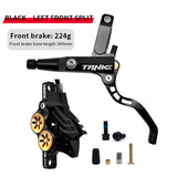 TANKE MTB 4 Piston Hydraulic Disc Brake 900/1700mm 4 Piston Resin Brake Pads Oil Pressure AM DH Road MTB Ultralight Disc Brake