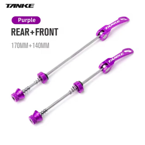 TANKE - Eje de palanca para buje de bicicleta de montaña y carretera, piezas de repuesto para eje delantero de 100 mm y trasero de 135 mm