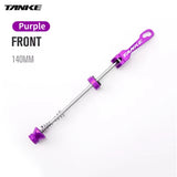 TANKE Fahrrad-Schnellspanner, Nabenspieße, Hebelachse, Rennrad, Mountainbike, Ersatzteile für vorne 100 mm, hinten 135 mm