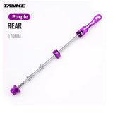 TANKE Fahrrad-Schnellspanner, Nabenspieße, Hebelachse, Rennrad, Mountainbike, Ersatzteile für vorne 100 mm, hinten 135 mm