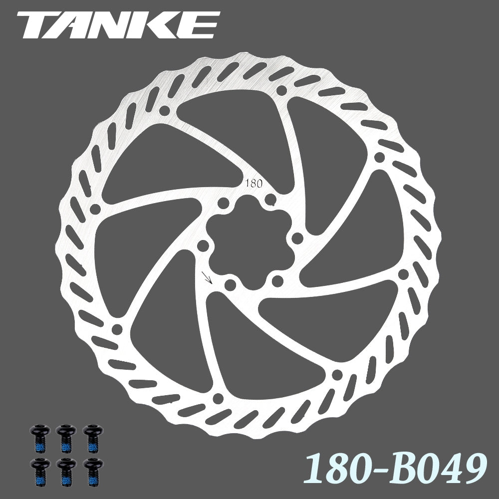 Disco de freno de bicicleta TANKE (140 mm, 160 mm, 180 mm y 203 mm) G3 por pieza 