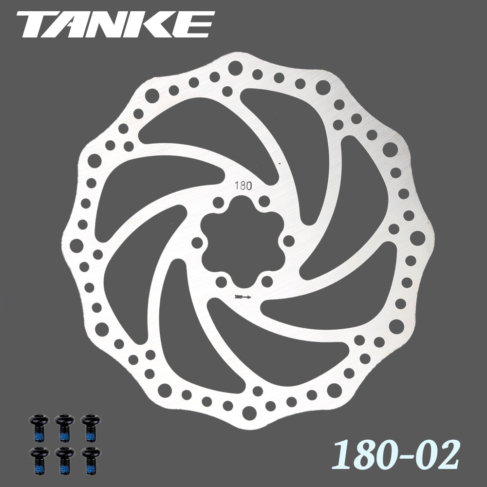 Disco de freno de bicicleta TANKE (140 mm, 160 mm, 180 mm y 203 mm) G3 por pieza 